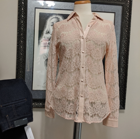 Ann Taylor Tops - Ann Taylor Lace Top